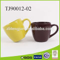 Brief Design and Hot Selling Colored Glaze Mug